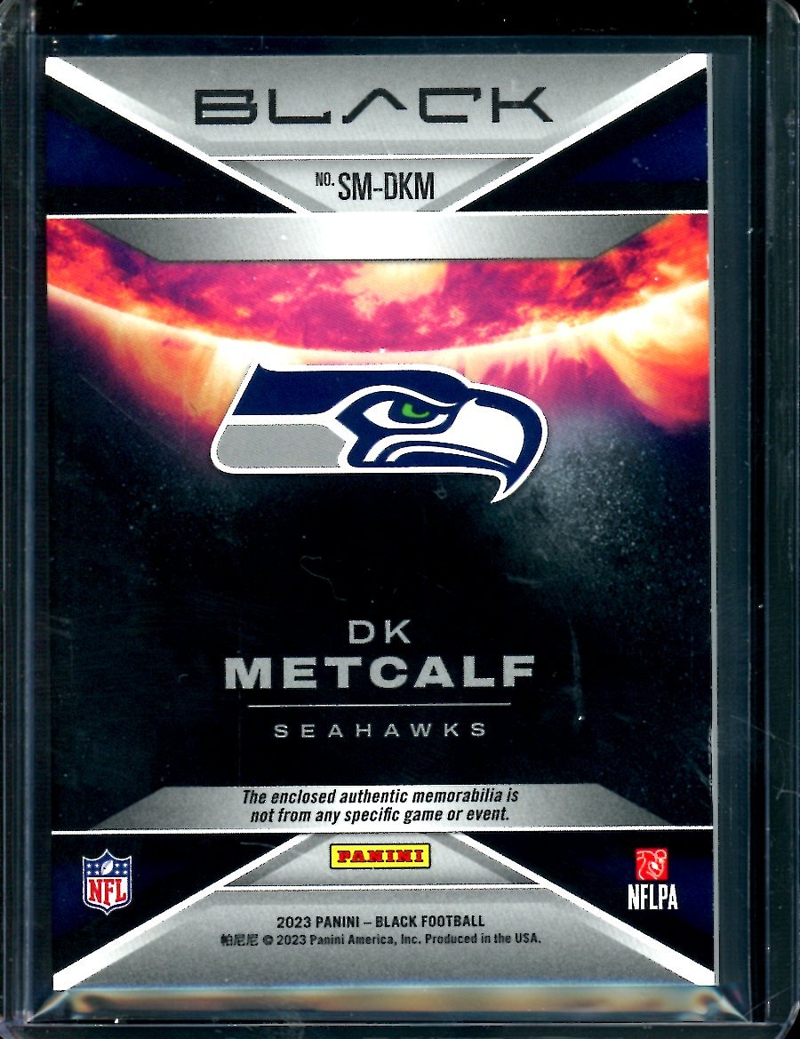 2023 Panini Black DK Metcalf Starlight Patch /10 Seahawks