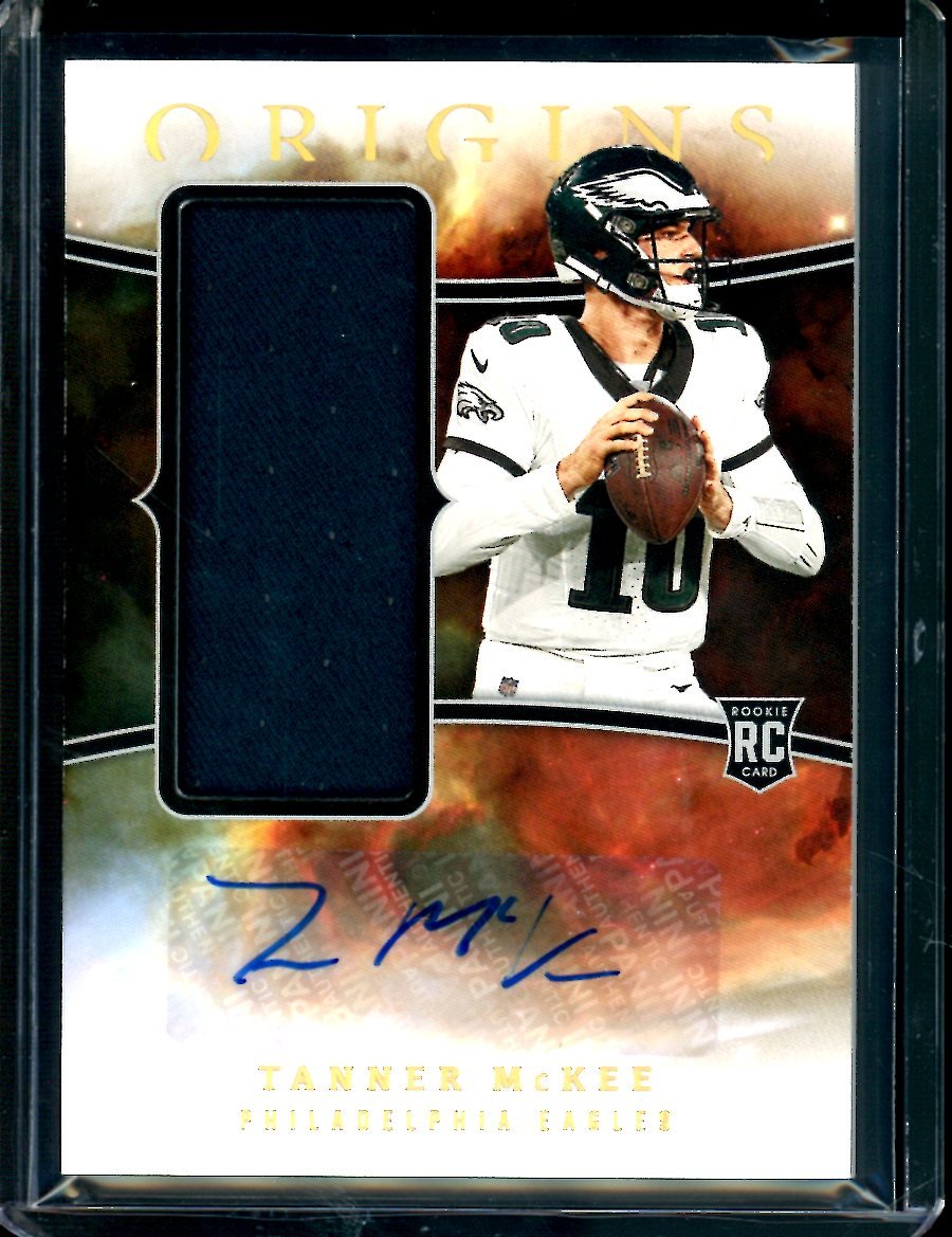 2023 Panini Origins Tanner McKee Rookie RPA Eagles