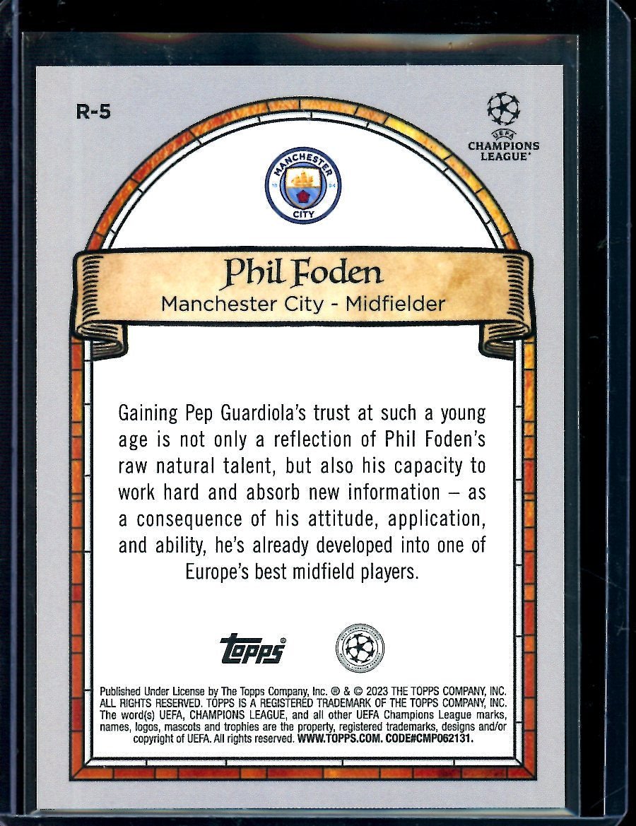 2023 Topps Merlin Phil Foden Renaissance SSP Manchester City