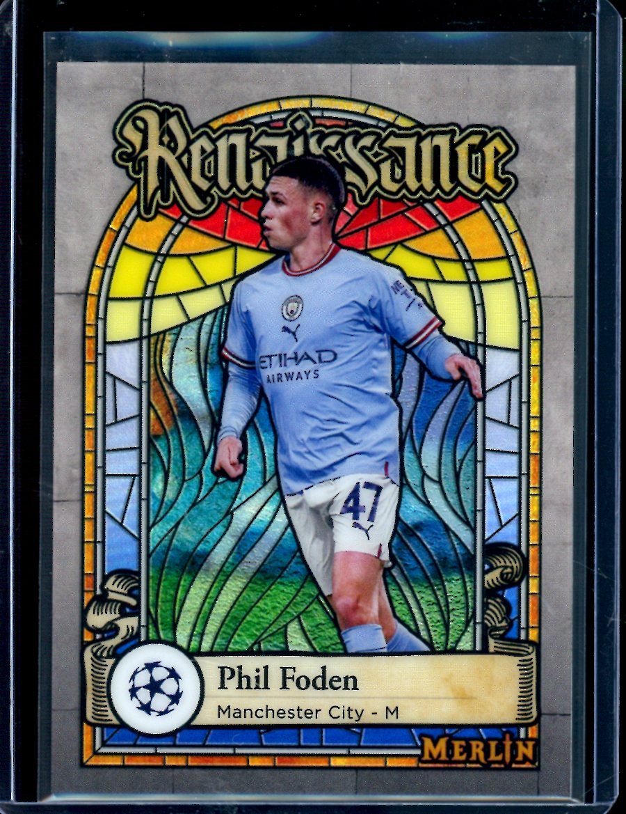 2023 Topps Merlin Phil Foden Renaissance SSP Manchester City