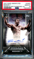 2021 Topps Undisputed Booker T Grand Slam Champions Autograph /199 PSA 10 WWE