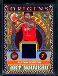 2023 Panini Origins Aliyah Boston Rookie Art Nouveau Patch Fever