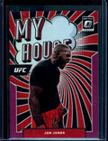 2022 Panini Optic Jon Jones My House Pink /25 UFC