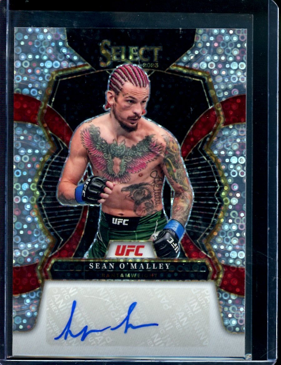 2023 Panini Select Sean O'Malley Disco Autograph UFC