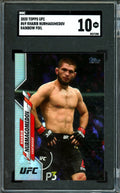 2020 Topps Topps Khabib Nurmagonedov Rainbow Foil SGC 10 UFC
