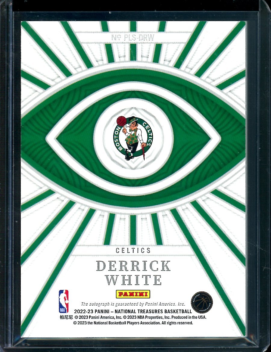 2022/23 Panini National Treasures Derrick White Peerless Auto /99 Celtics