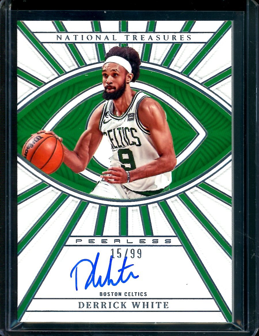 2022/23 Panini National Treasures Derrick White Peerless Auto /99 Celtics