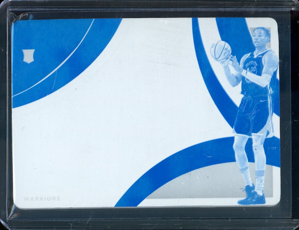 2022/23 Panini Immaculate Jonathan Kuminga Rookie Printing Plate 1/1 Warriors