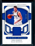 2022/23 Panini National Treasures Luka Doncic Game Gear Patch /99 Mavericks