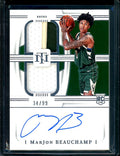 2022/23 Panini National Treasures MarJon Beauchamp Rookie RPA /99 Bucks