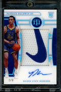 2022/23 Panini National Treasures Patrick Baldwin Jr. Rookie Nike Swoosh RPA /3 Warriors