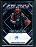 2022/23 Panini Obsidian Jonathan Kuminga Galaxy Autograph /99 Warriors