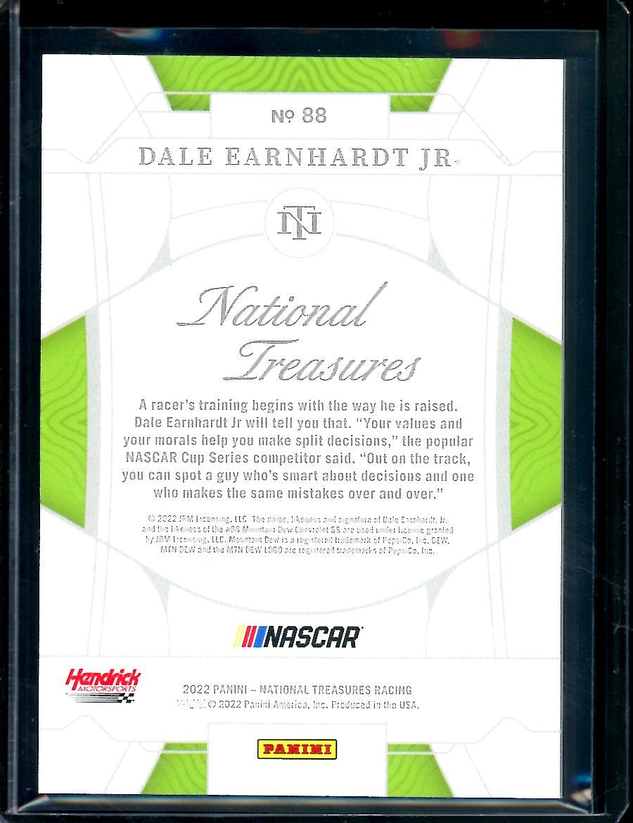 2022 Panini National Treasures Dale Earnhardt Jr. /15 NASCAR
