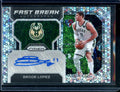 2022/23 Panini Prizm Brook Lopez Fast Break Auto Bucks