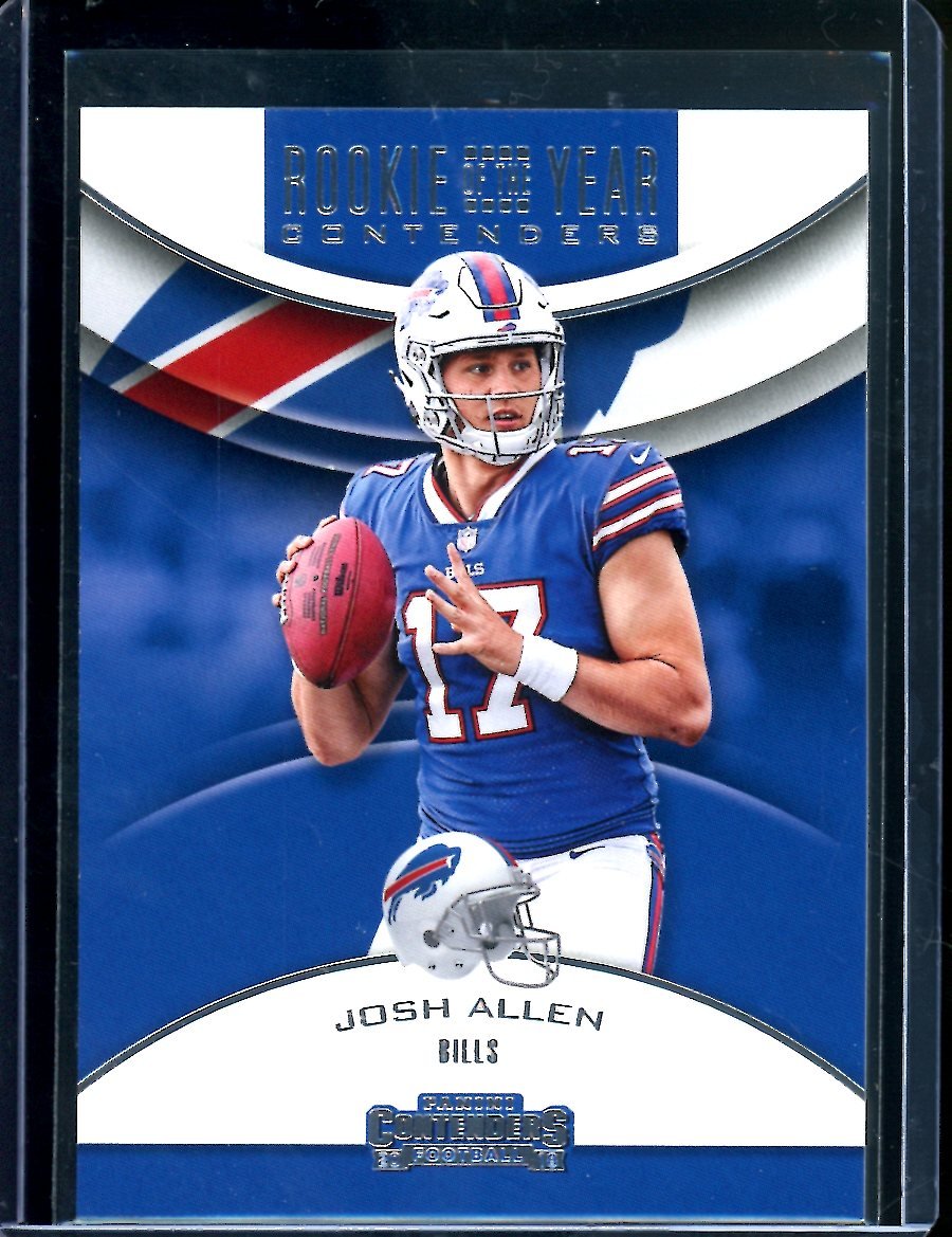 2018 Panini Contenders Josh Allen Rookie of the Year Bills