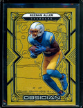 2022 Panini Obsidian Keenan Allen Gold Flood /10 Chargers