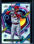 2023 Topps Cosmic Chrome Jordan Walker Rookie Refractor Cardinals
