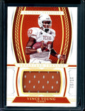 2023 Panini National Treasures Collegiate Vince Young Treasured Threads Patch /10 Texas