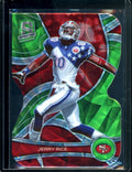 2022 Panini Spectra Jerry Rice Green Scope Die-Cut /30 49ers