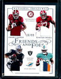 2016 Panini National Treasures Amari Cooper/Kenyan Drake Friends And Foes Dual Patch /99 Alabama
