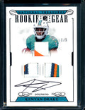 2016 Panini National Treasures Kenyan Drake Rookie Gear RPA /5 Dolphins