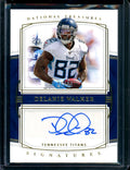 2019 Panini National Treasures Delanie Walker Auto /35 Titans
