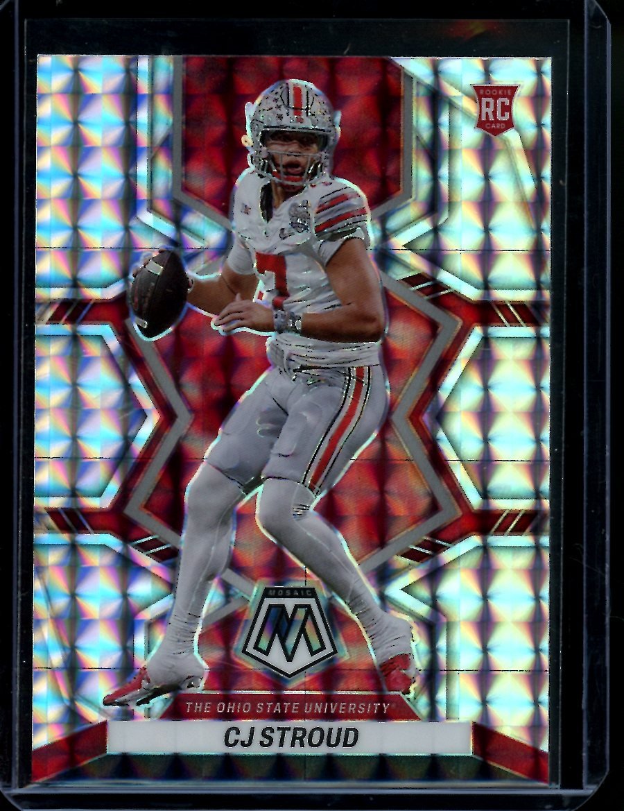 2023 Panini Mosaic Draft Picks CJ Stroud Rookie Mosaic Ohio State