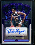 2021/22 Panini Crown Royale David Thompson Auto Purple /25 Nuggets