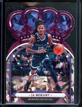 2022/23 Panini Crown Royale Ja Morant Pink Ice /75 Grizzlies