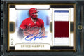 2023 Topps Definitive Bryce Harper Framed Patch Auto /25 Phillies