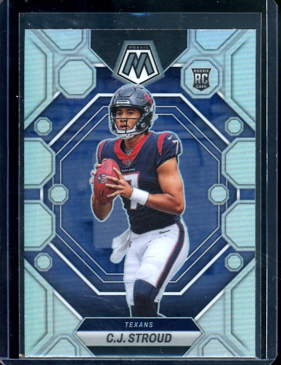 2023 Panini Mosaic C.J. Stroud Rookie Silver Texans