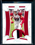 2022 Panini National Treasures J.J. Watt Century Materials Patch Holo Silver /25 Cardinals