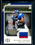 2020 Panini National Treasures Michael Strahan Century Materials Patch /49 Giants