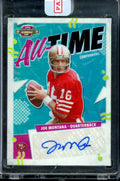 2021 Panini Contenders Optic Joe Montana All-Time Contenders Auto /25 49ers