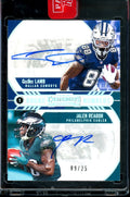 2020 Panini Contenders CeeDee Lamb/Jalen Reagor Rookie Round Numbers Dual Auto /25