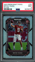2023 Panini Prizm Draft Picks Bryce Young Rookie Silver PSA 9 Alabama