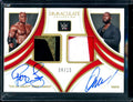 2022 Panini Immaculate Bobby Lashley/Omos Dual Patch Auto Gold /10 WWE