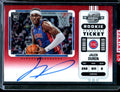 2022/23 Panini Contenders Optic Jalen Duren Rookie Ticket Auto Red Variation Pistons