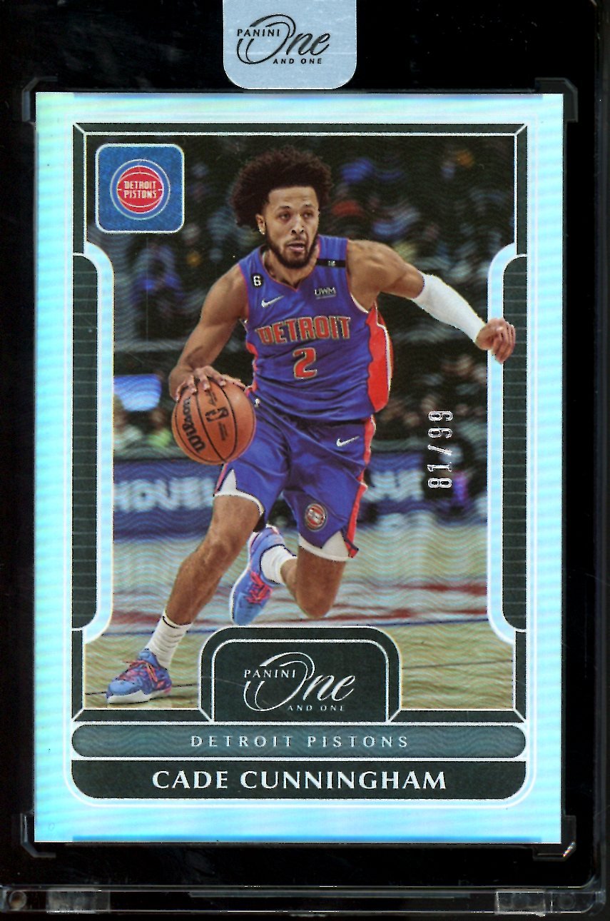 2022/23 Panini One & One Cade Cunningham /99 Pistons