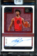 2022/23 Panini One & One Shaedon Sharpe Rookie Auto /49 Trail Blazers