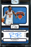 2022/23 Panini One & One RJ Barrett Team Titan Auto /25 Knicks