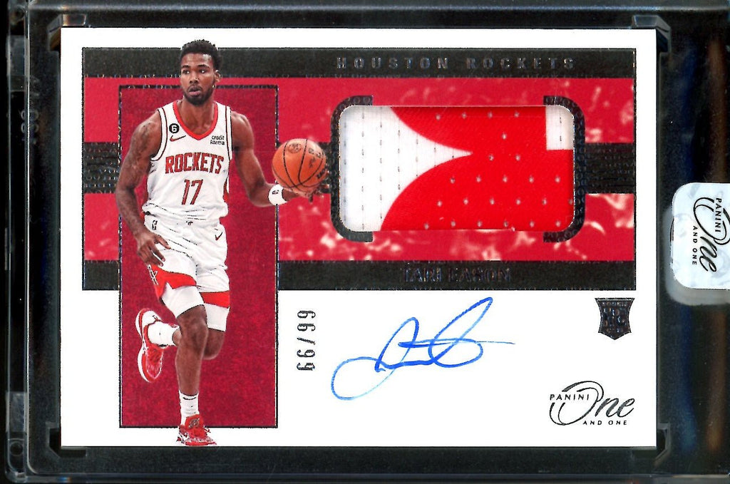 2022/23 Panini One & One Tari Eason Rookie RPA /99 Rockets