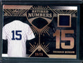 2023 Leaf Bronx Legacy Thurman Munson Retired Numbers Patch /25 Yankees