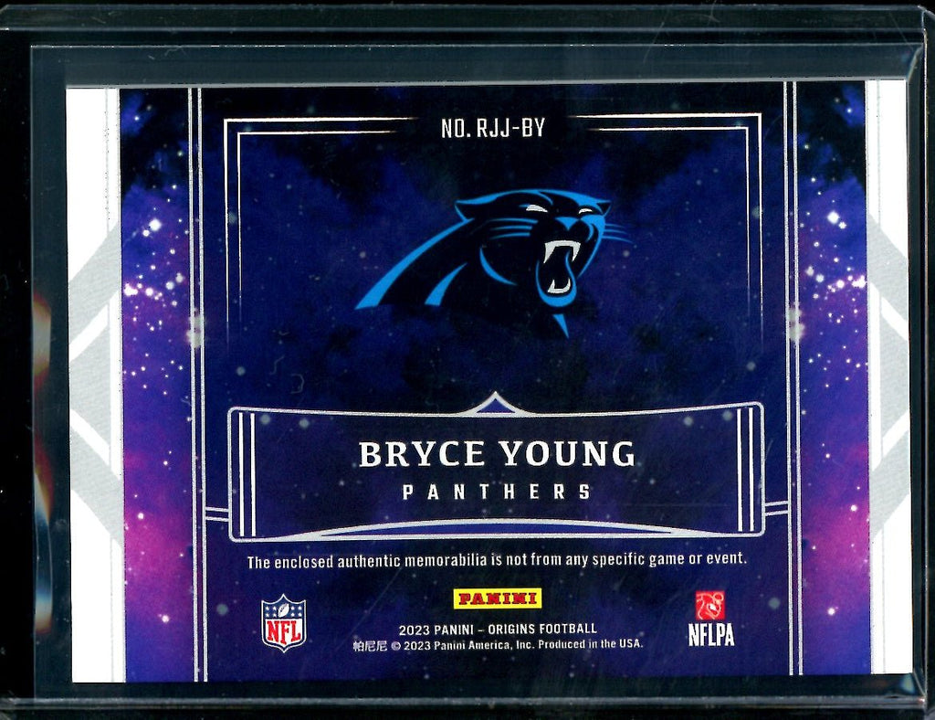 2023 Panini Origins Bryce Young Rookie Patch Red /99 Panthers