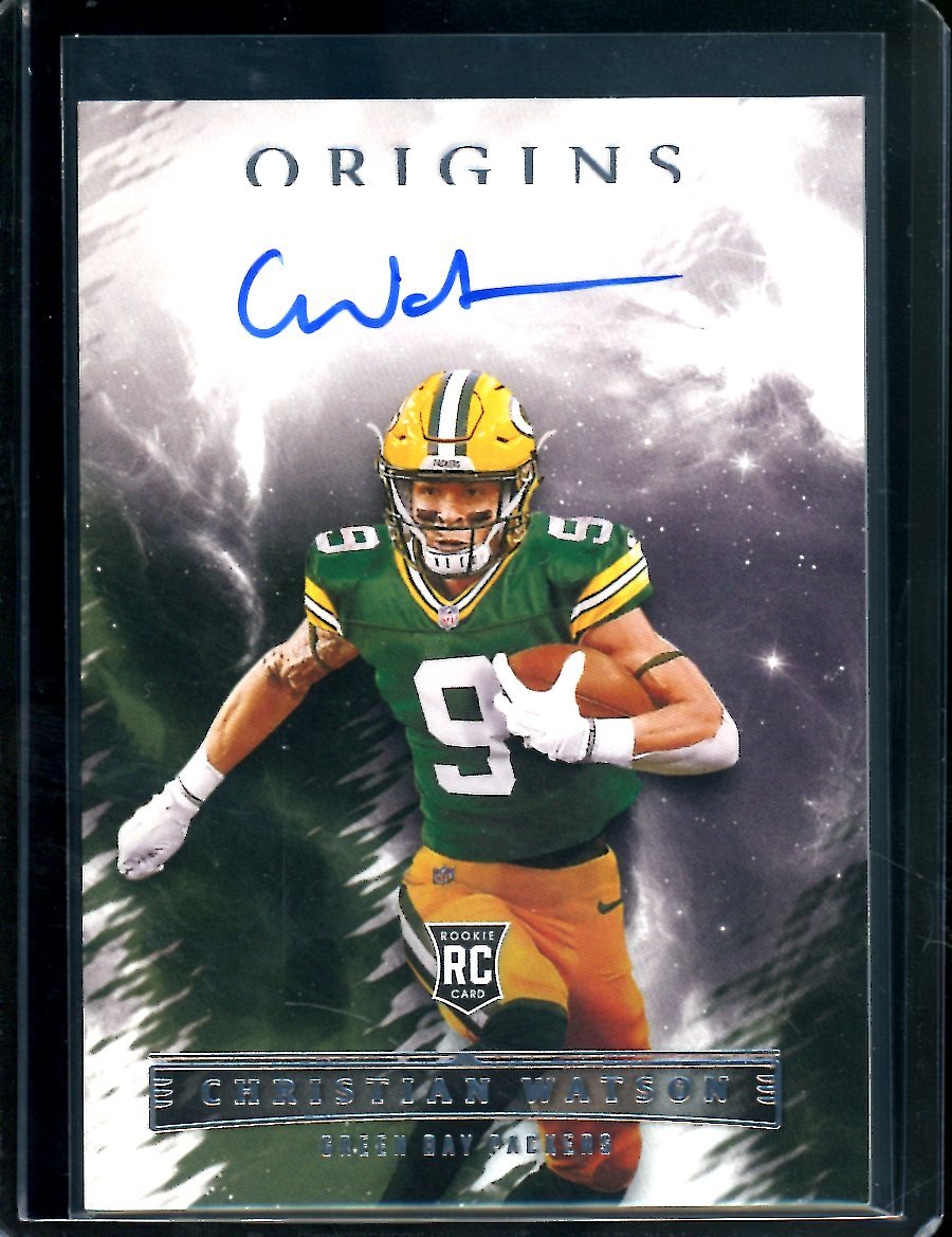 2022 Panini Origins Christian Watson Rookie Auto Packers