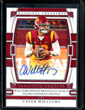 2023 Panini National Treasures Collegiate Caleb Williams Treasured Moments Auto /99 USC