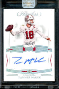 2023 Panini Flawless Collegiate Tanner McKee Rookie Diamond Auto /25 Stanford