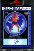 2023 Leaf Vibrance Rafael Nadal Global Graphs Auto Purple /5