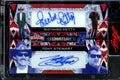 2023 Leaf Vibrance Richard Petty/Tony Stewart Dual Auto Red Shimmer 1/1 NASCAR