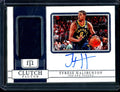 2022/23 Panini National Treasures Tyrese Haliburton Clutch Factor Patch Auto /49 Pacers